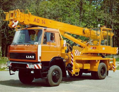 Autožeriav TATRA LIAZ ČKD AD14